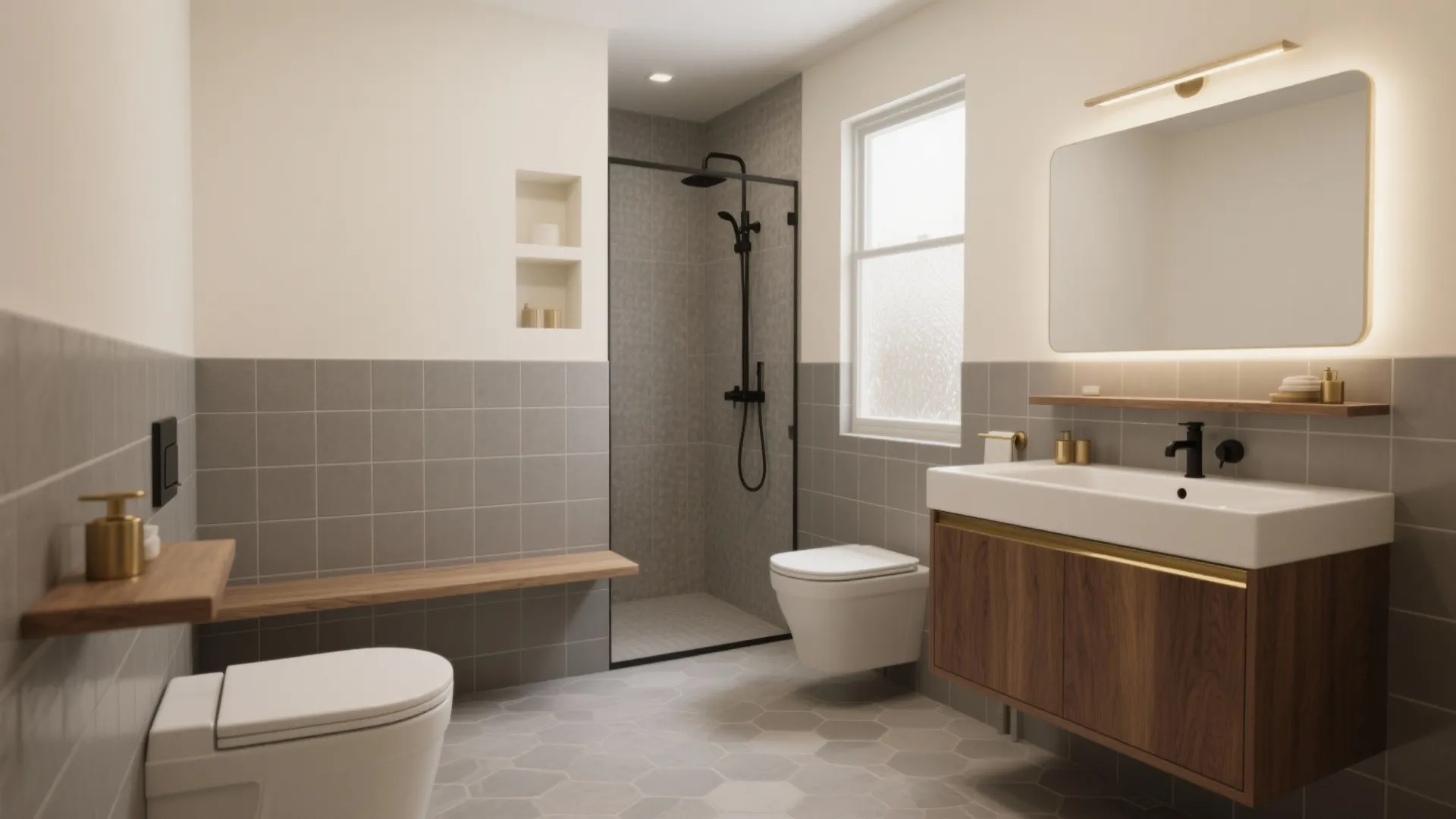 5 Gray Color Bathroom Designs That Actually Feel Warm
