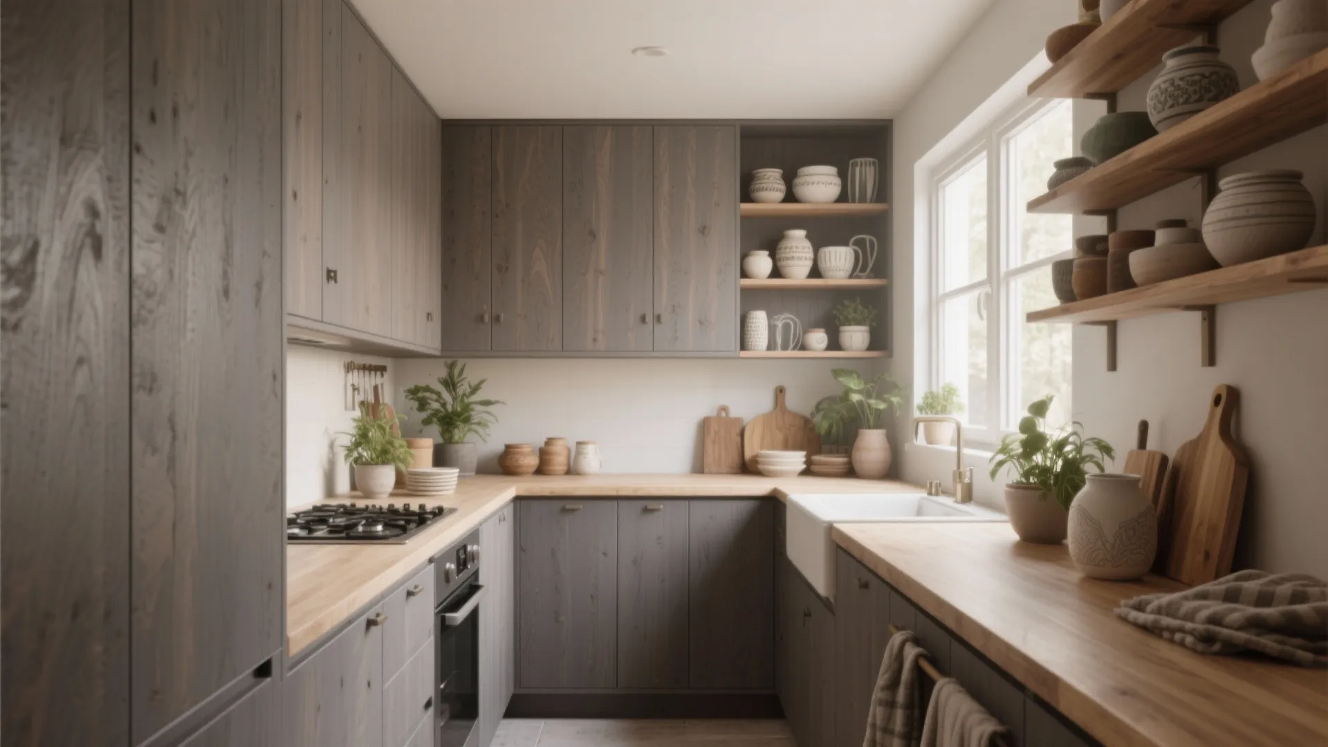 5 Gray Wood Kitchen Cabinets Ideas: Practical, stylish gray wood kitchen cabinet inspirations for small and modern homes