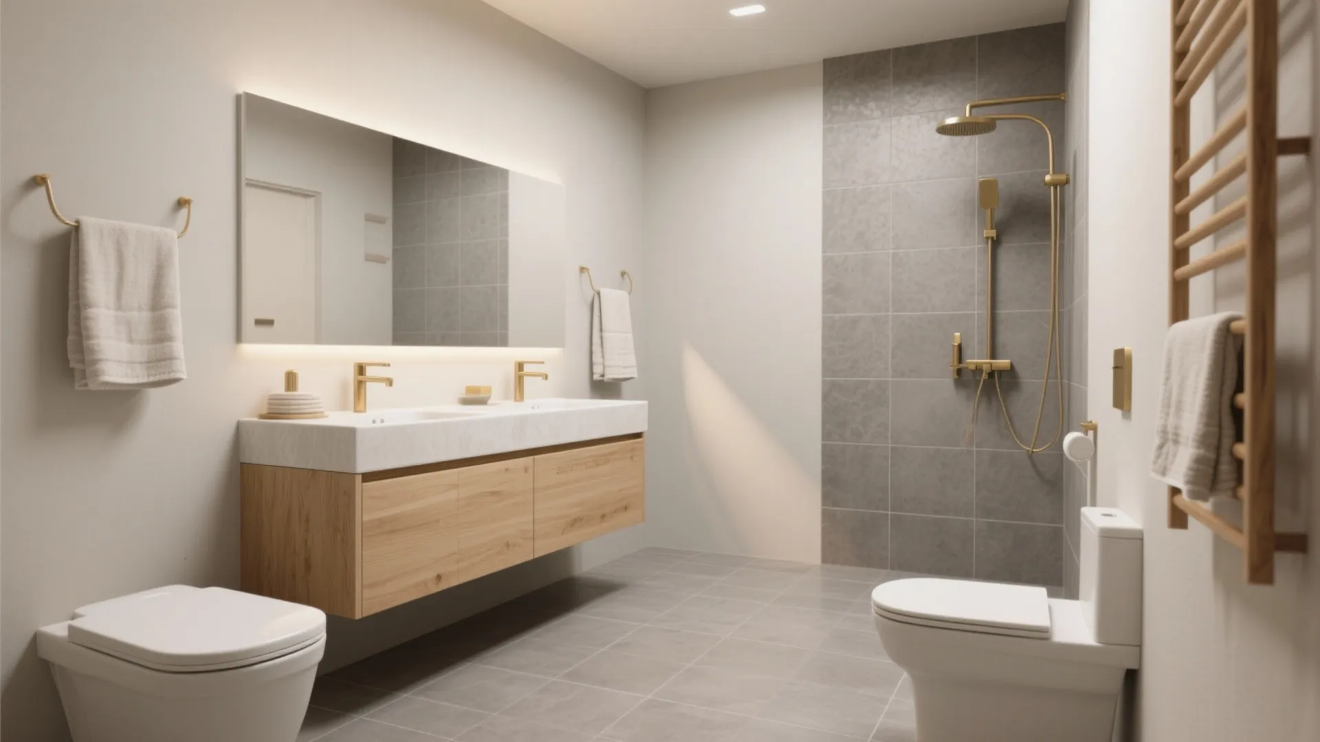 Warm Gray + Wood: Cozy Meets Clean