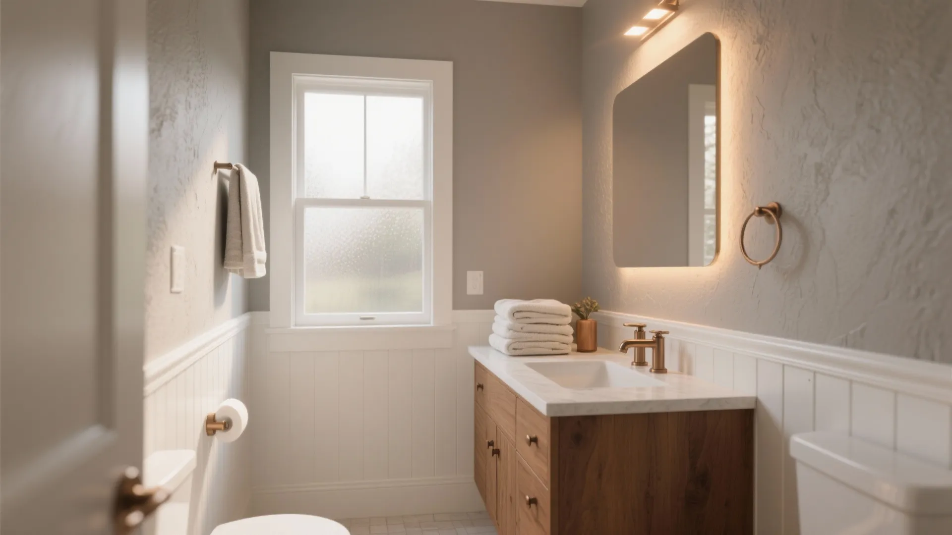 1. Warm Greige for Cozy Brightness