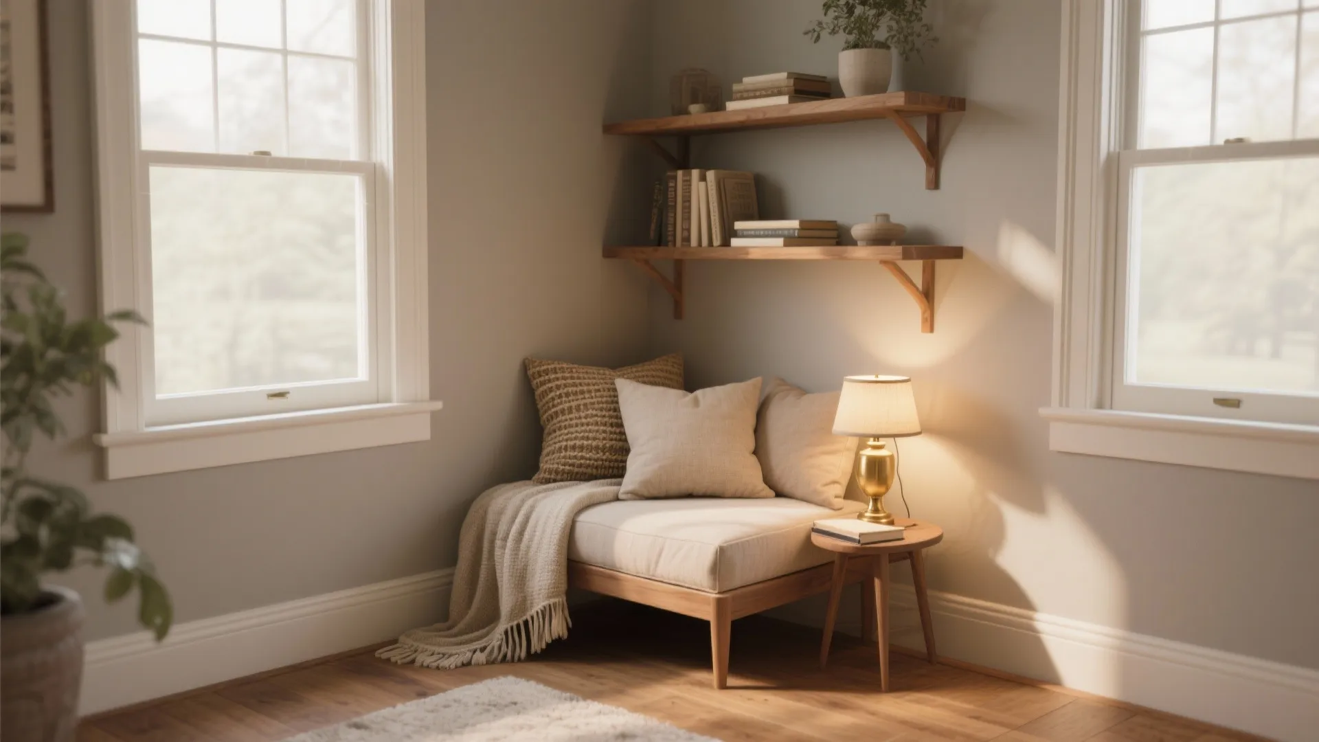 1. Warm Greige for Cozy Corners