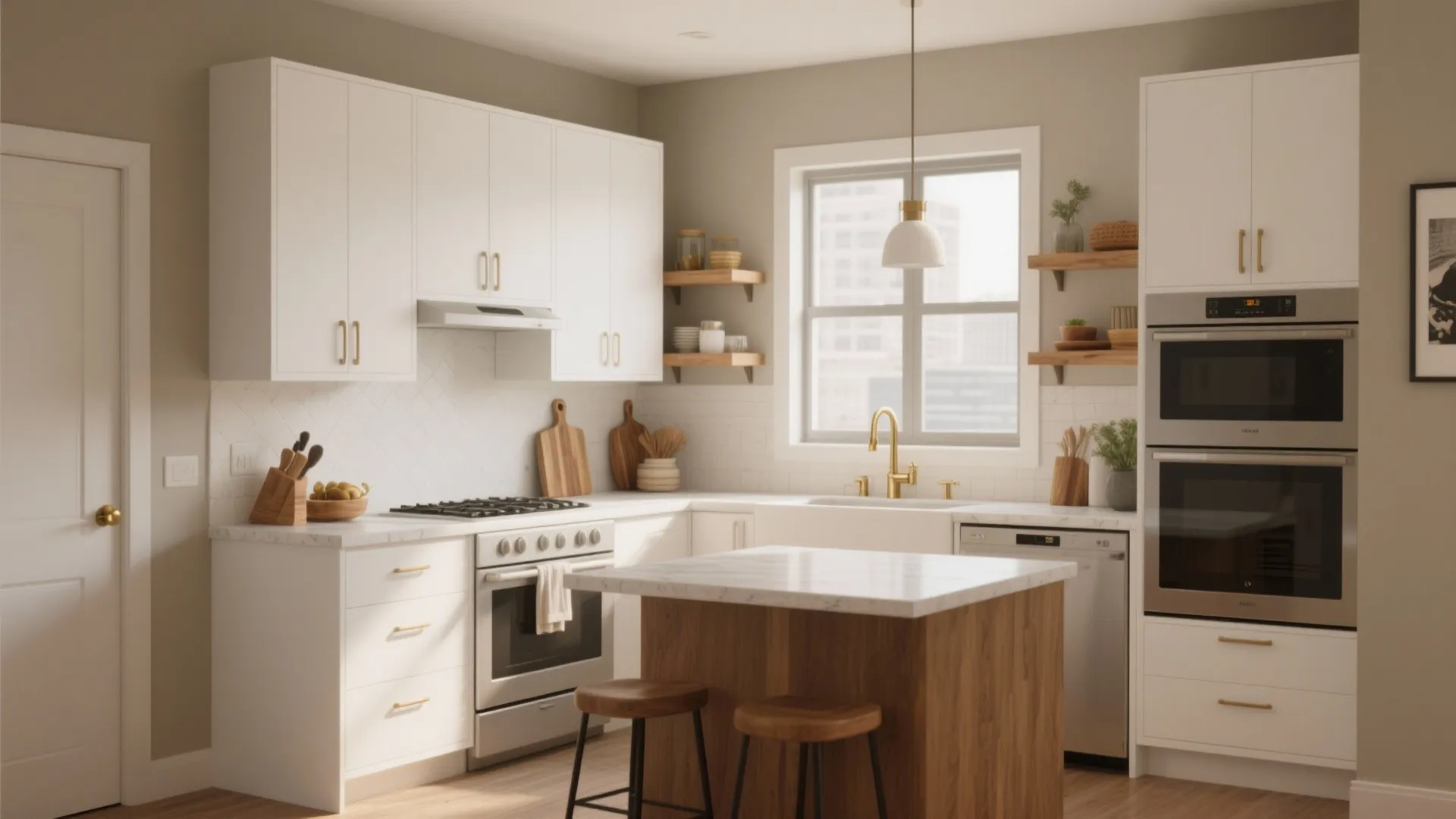 2. Warm Greige to Add Subtle Warmth