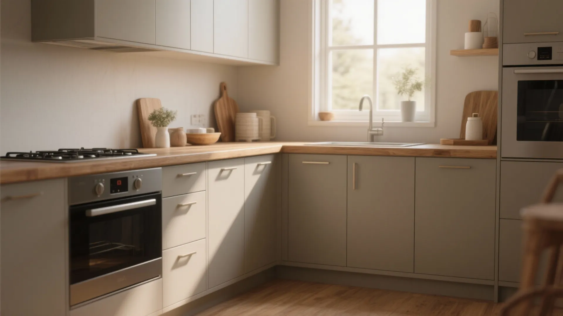 1. Warm Greige for Cozy Kitchens