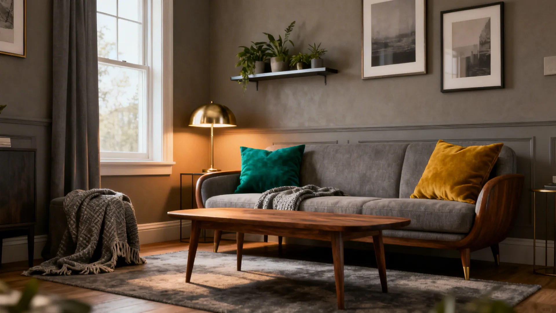 5 Grey Accent Wall Living Room Ideas