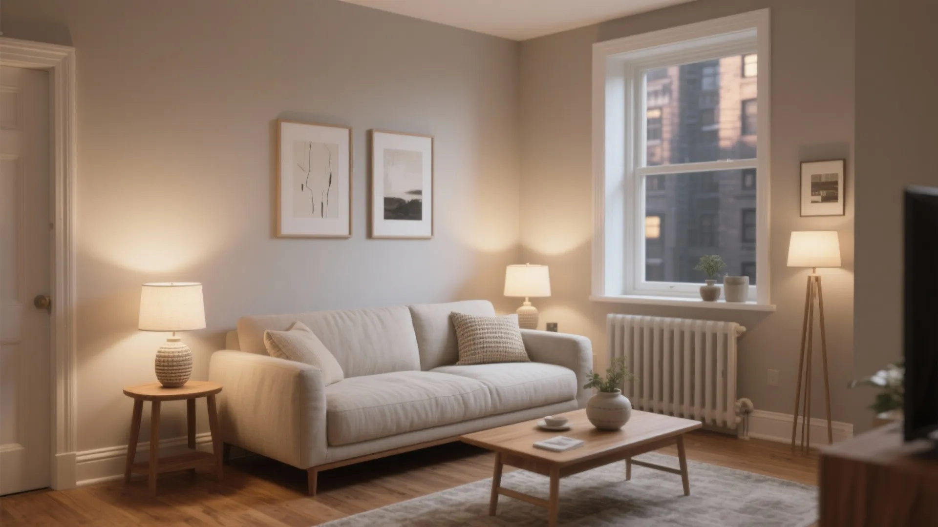 Soft Neutrals with Warm Undertones