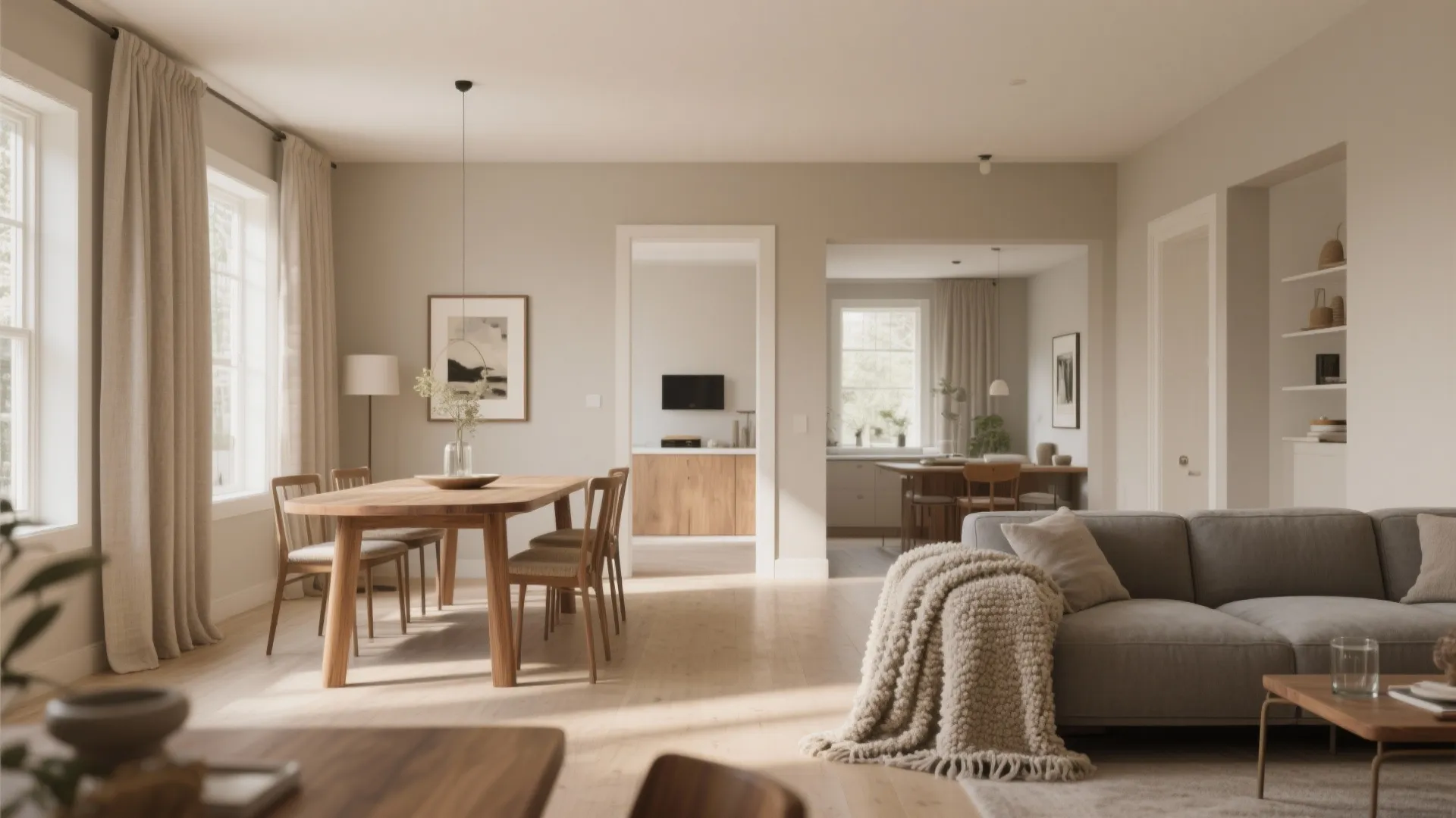 Warm Greige and Layered Neutrals