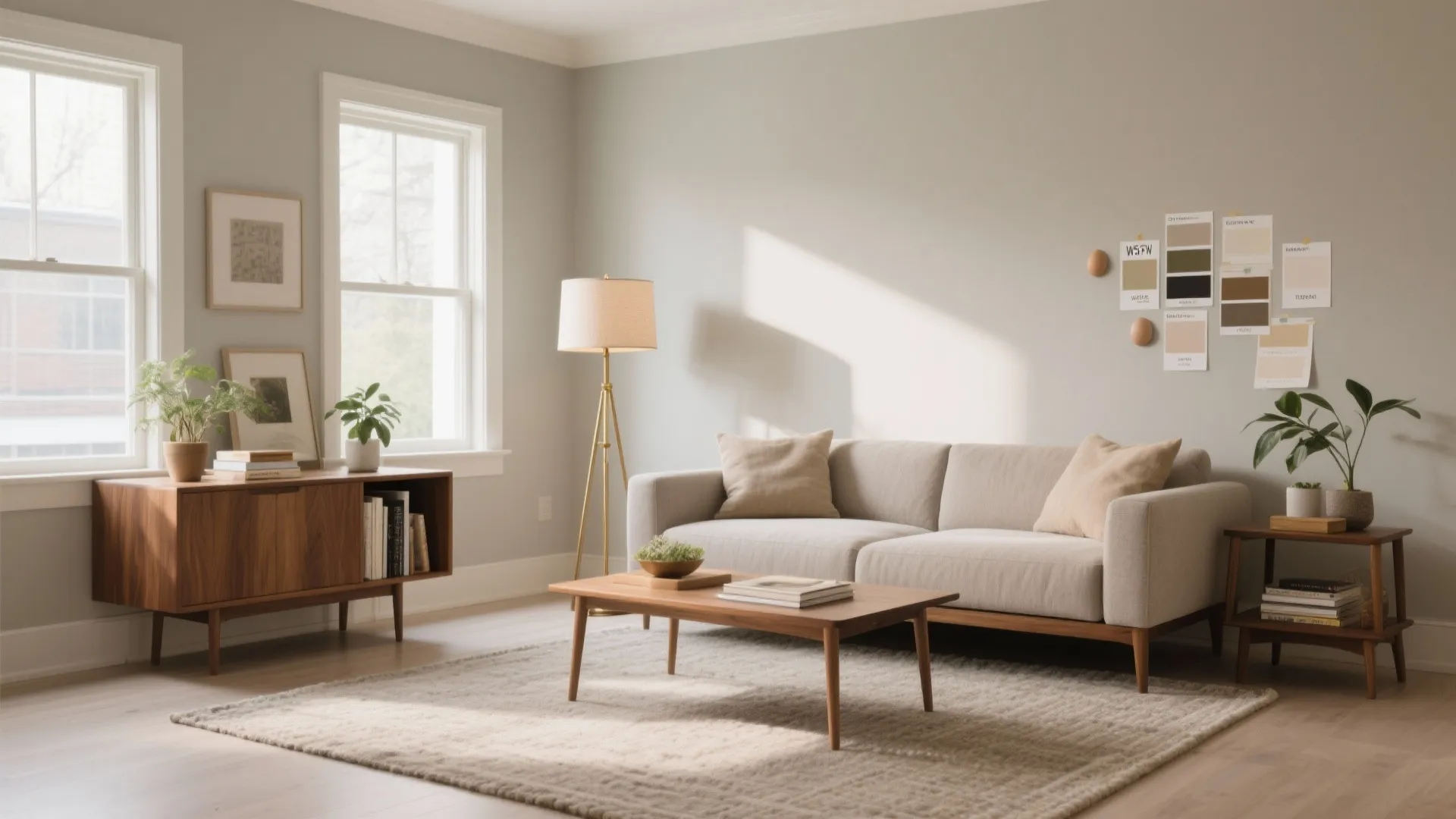 1) Warm Greige for North-Facing Rooms