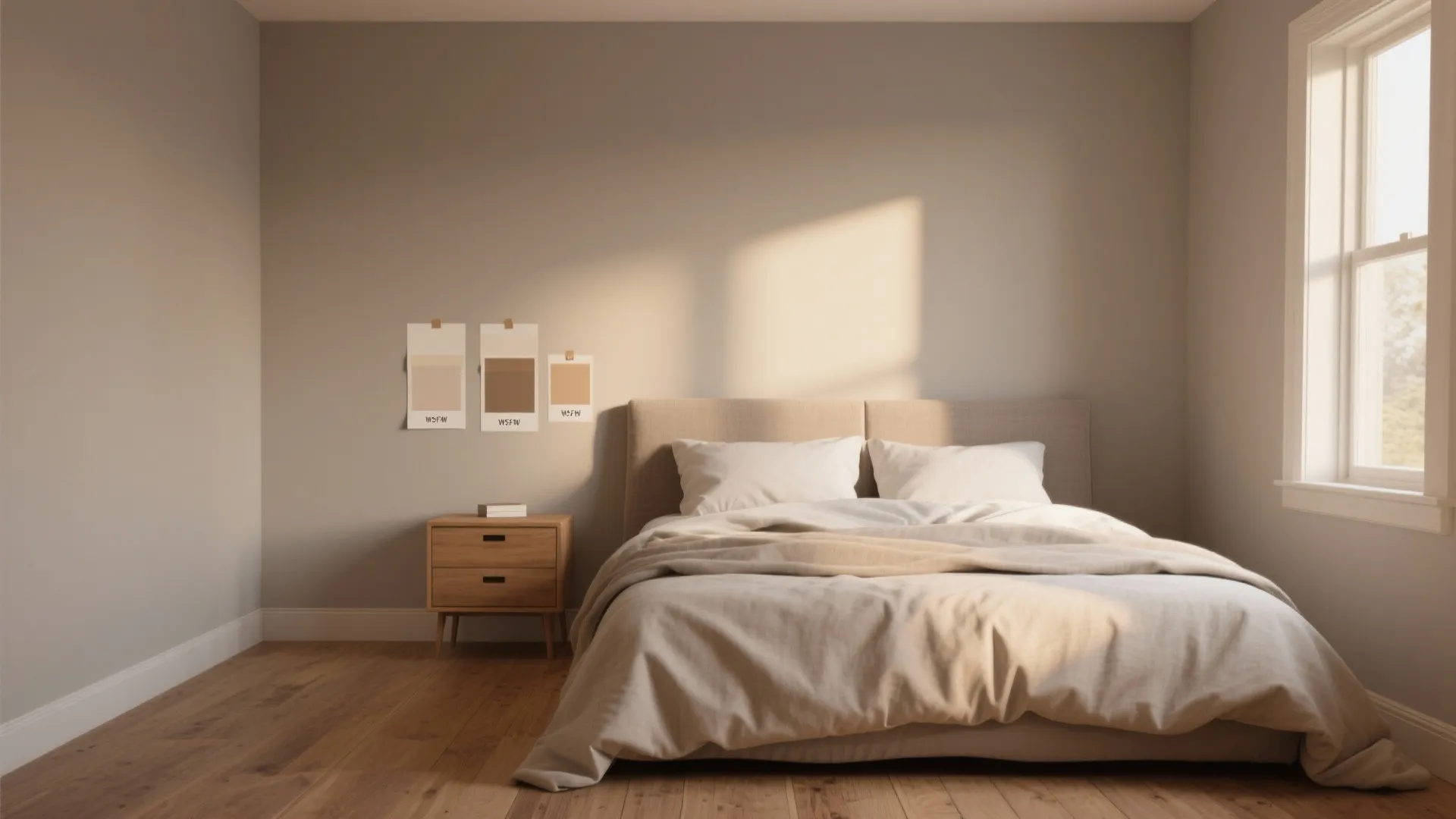 1. Warm Greige for a Cozy Retreat