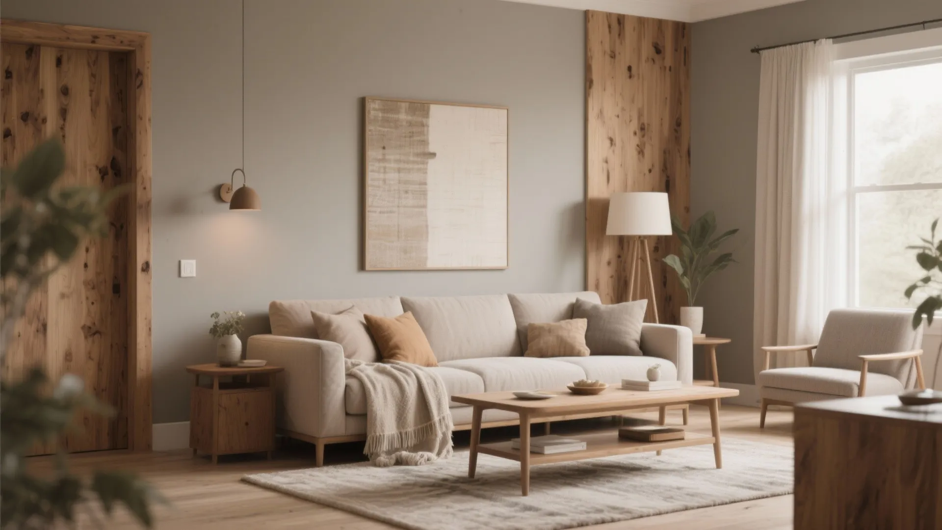 2. Warm Greige Walls