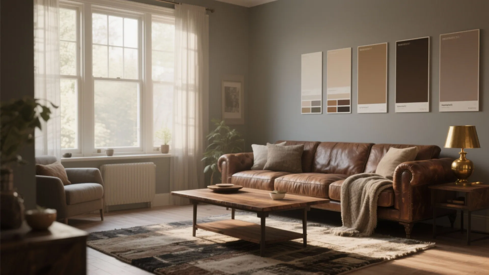 1. Warm Greys for Cozy Living Rooms