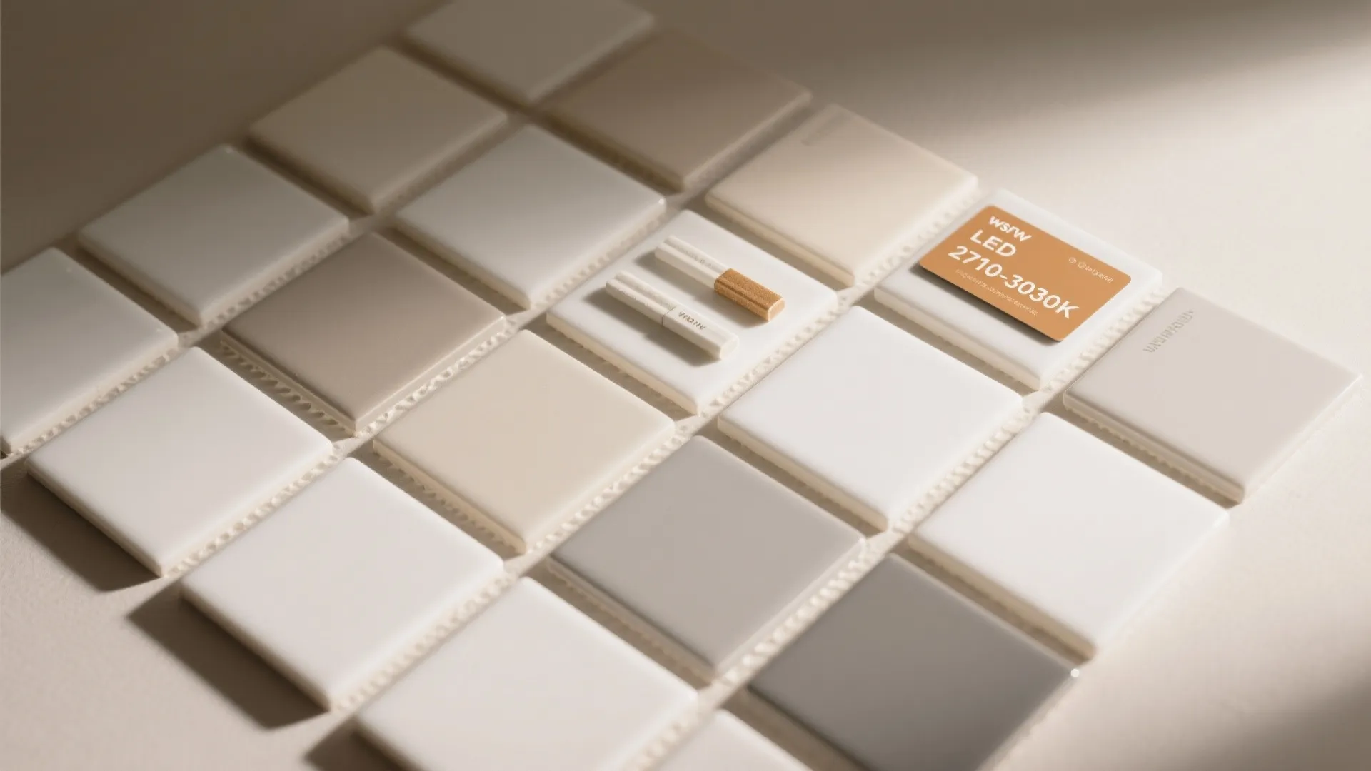 2) Warm it up with grout and undertones