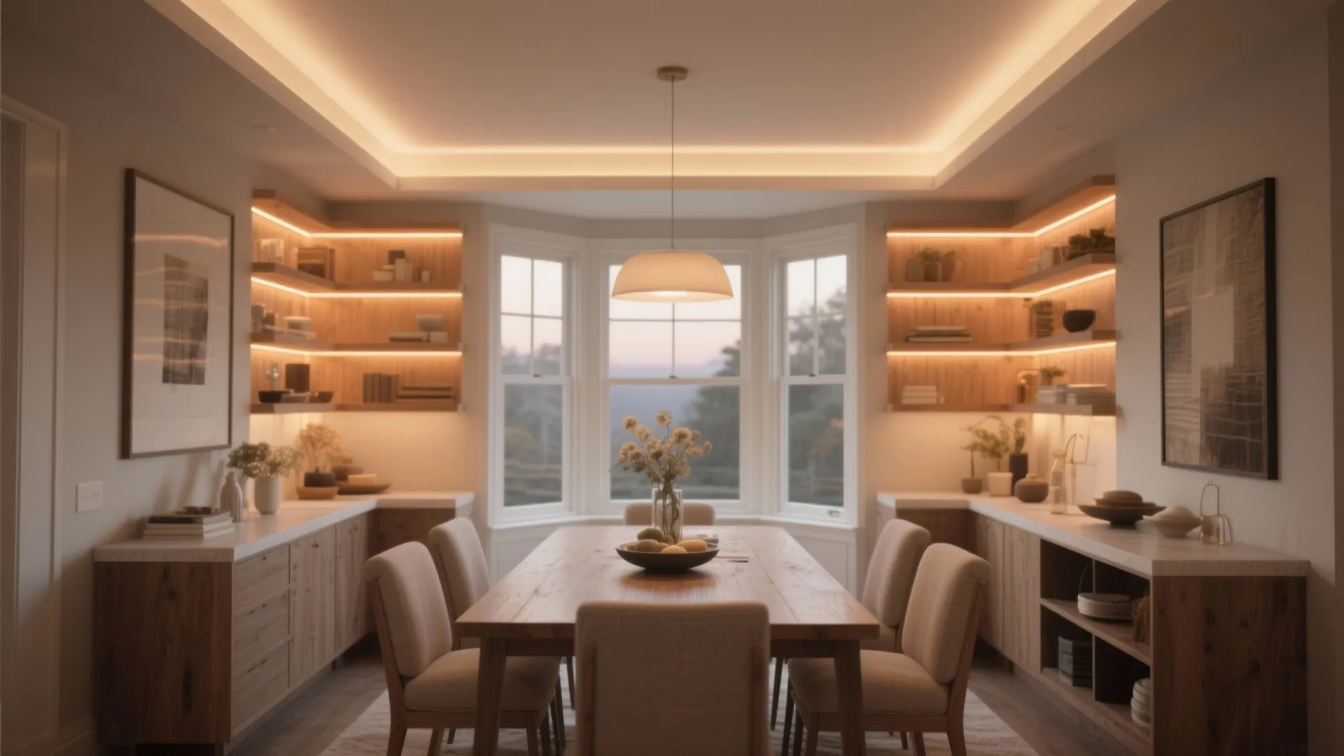 5. Warm LED Strips for Subtle Mood Lighting