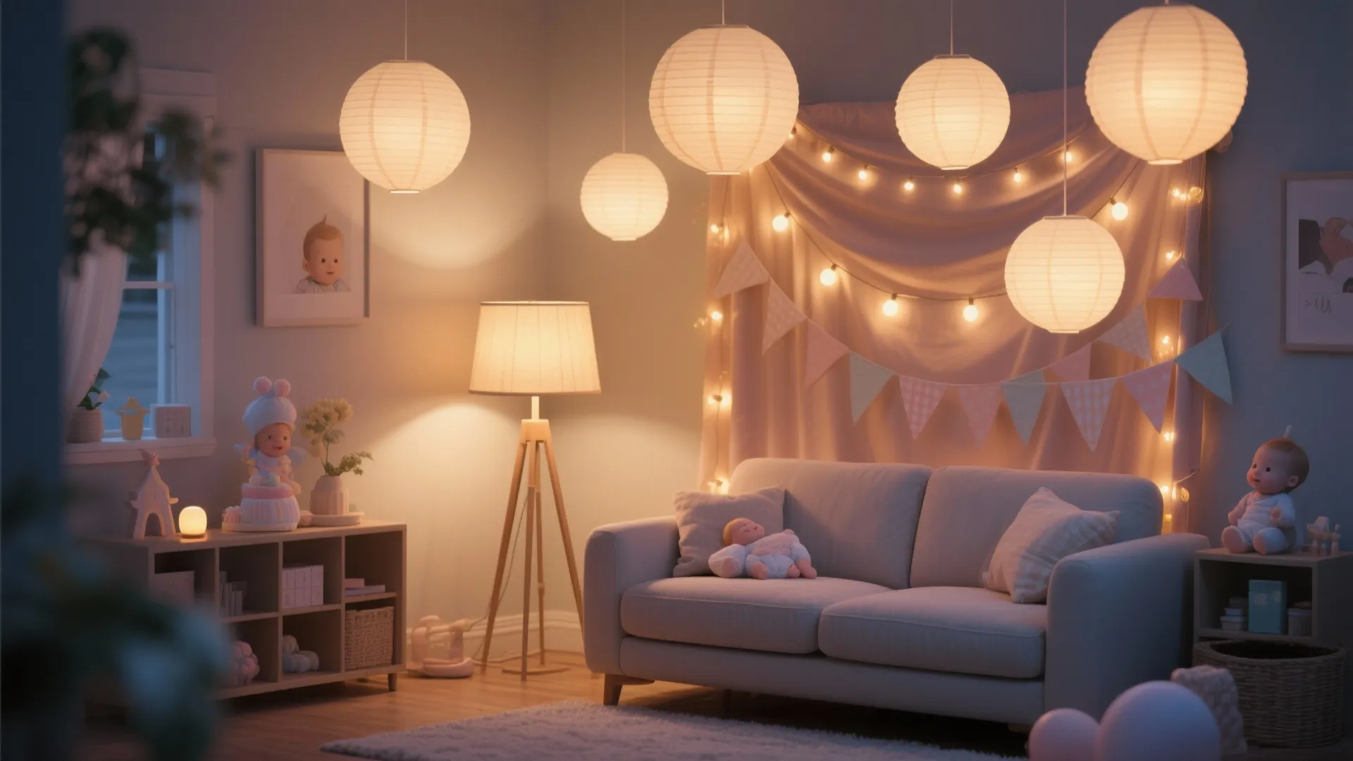 Gentle Lighting: Lanterns, Warm LEDs, and Dimmer Strategy