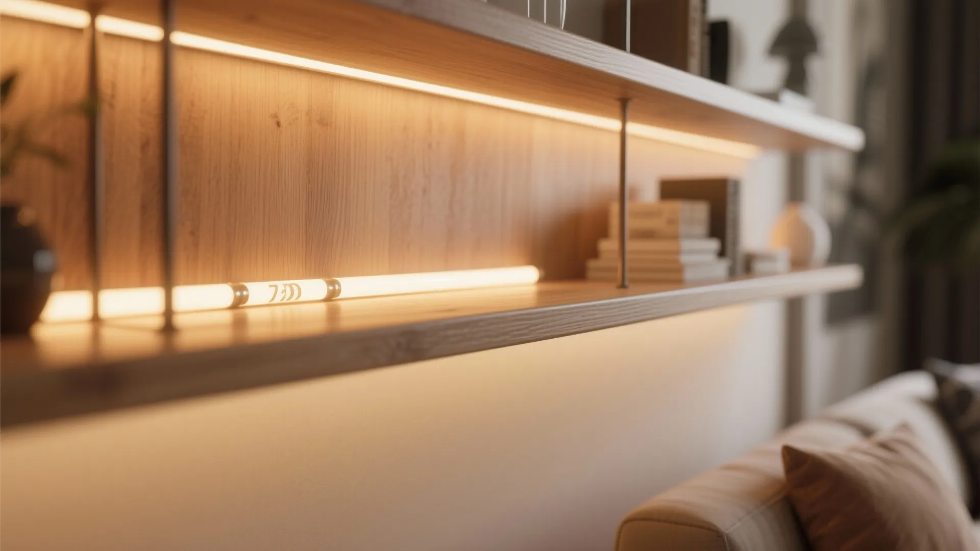 Warm LED Strip Lighting