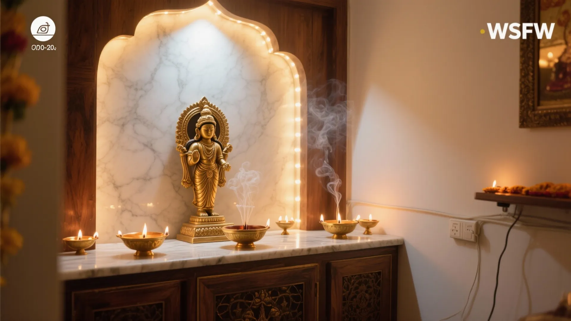Light Layers: Diyas, Warm LEDs, and Soft Accent Washes
