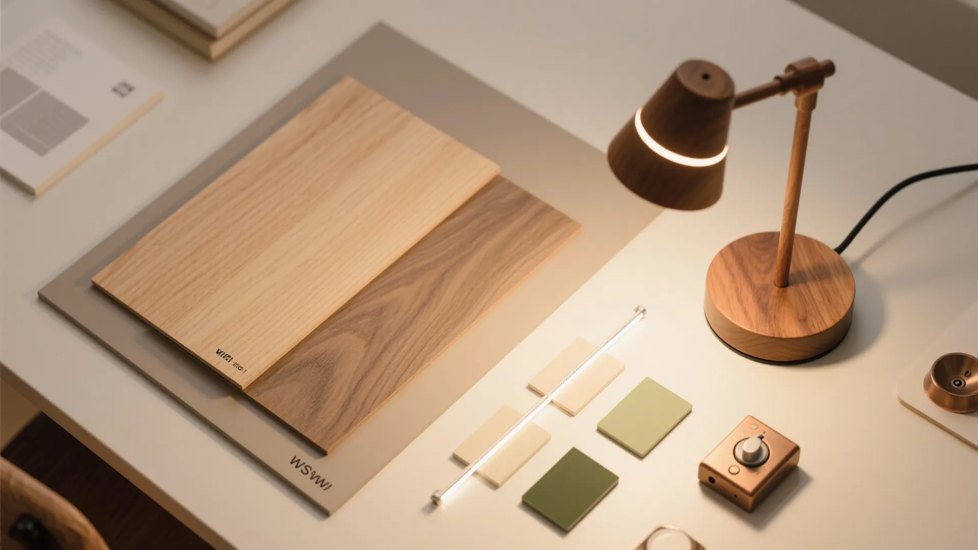 Warm Woods and Layered Lighting for Focus