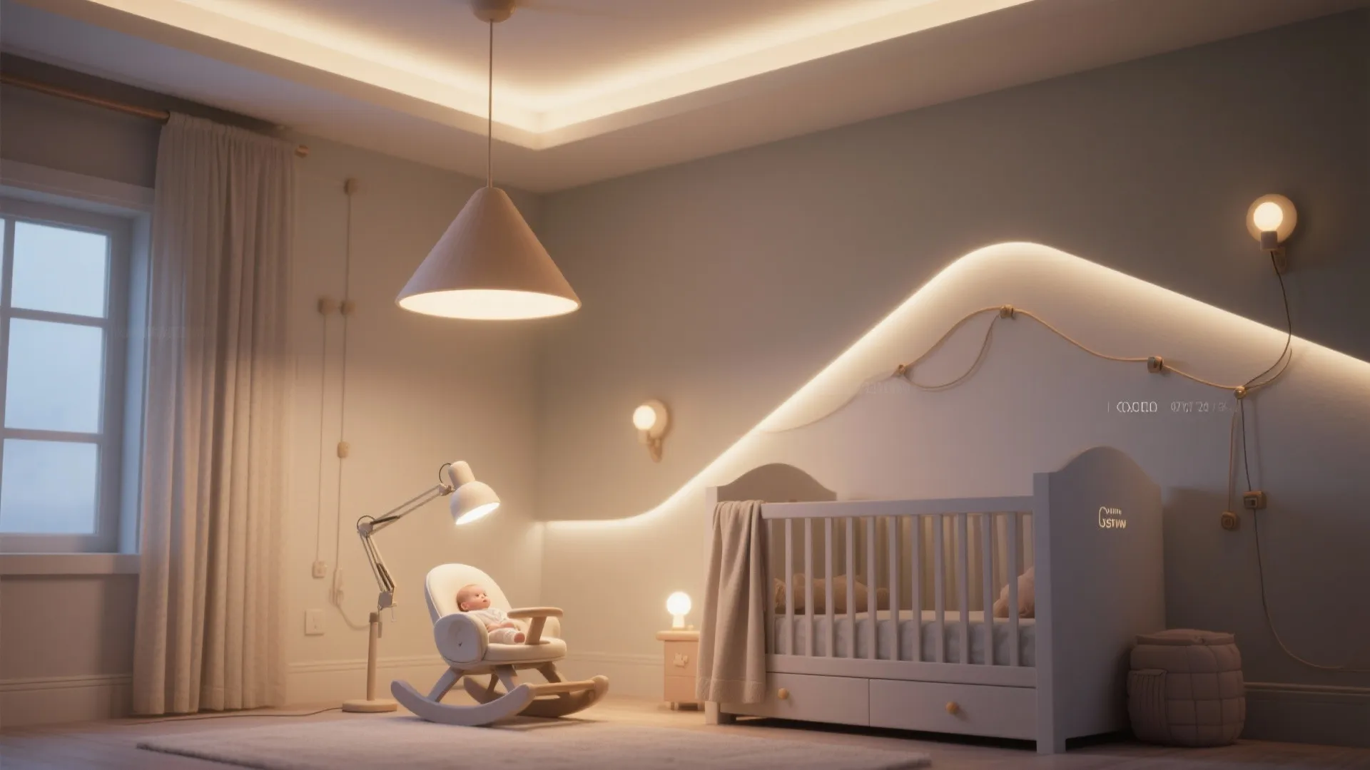 Lighting layers and a circadian‑friendly glow