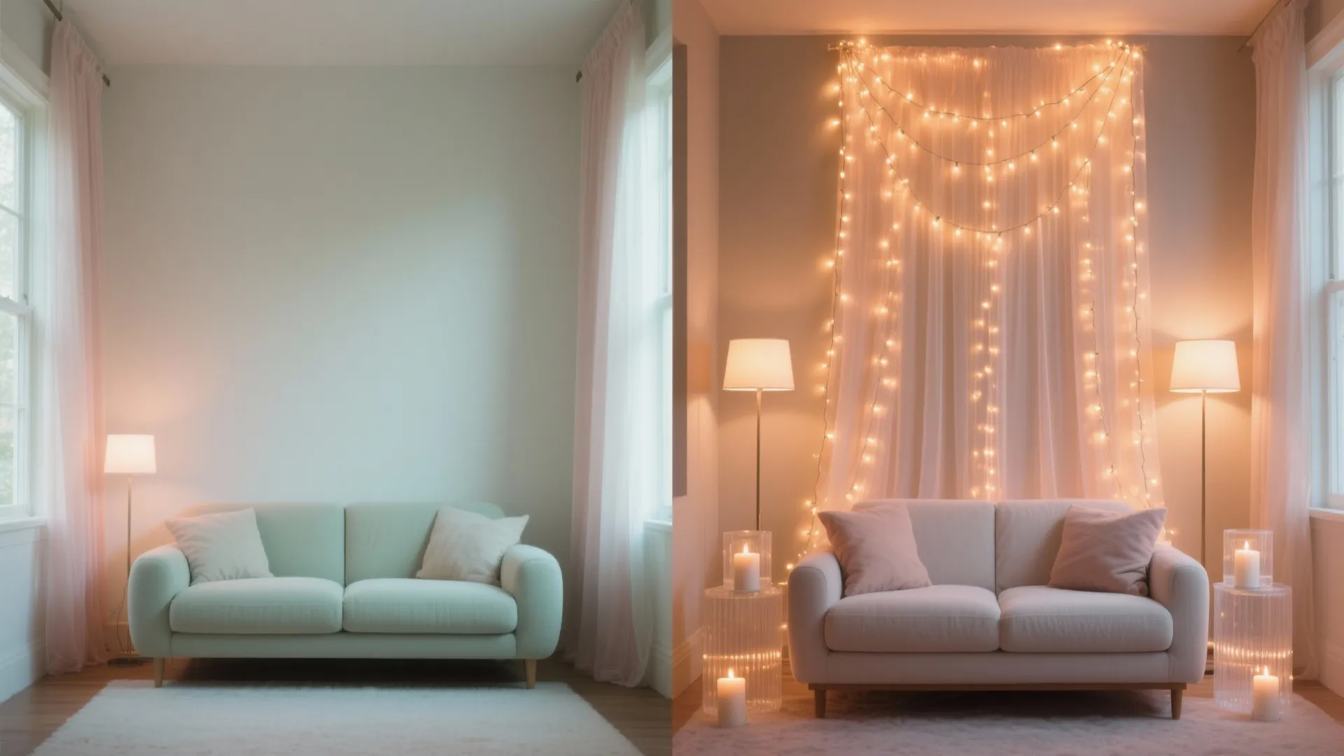 Ambient lighting with safe sparkle