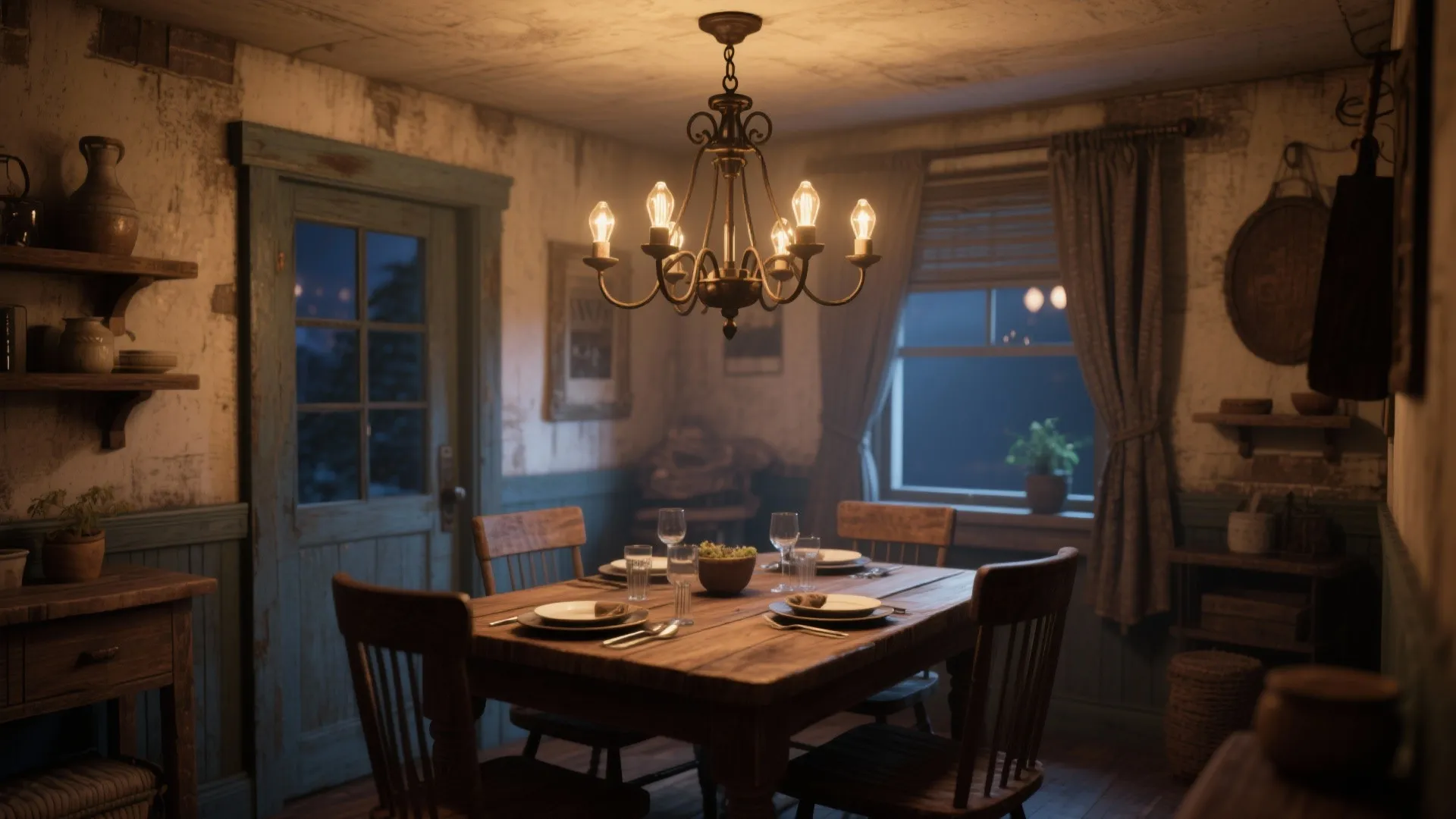 5. Moody, Warm Lighting