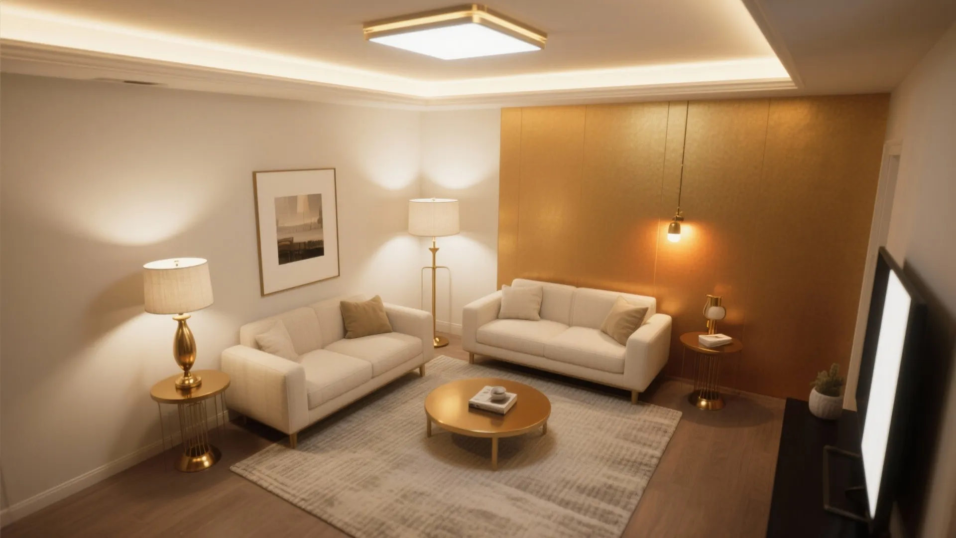 Layered Lighting at 2700–3000K