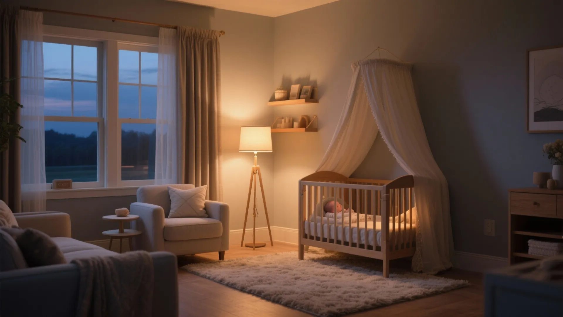 Gentle Lighting and Quiet Acoustics