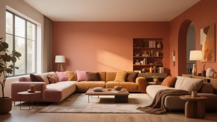 10 Warm Color Living Room Ideas for a 25x12 Space
