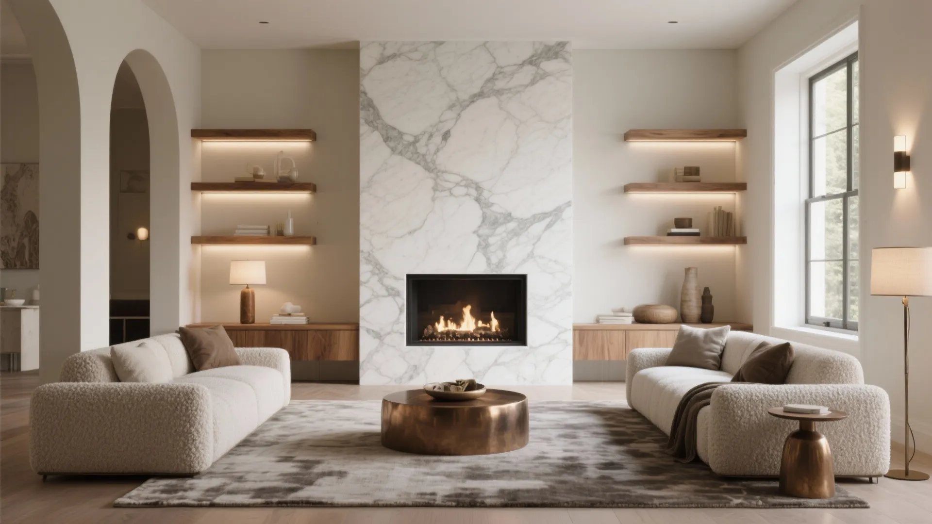 Living Room Marble Design: Elevate Your Space with Timeless Luxury