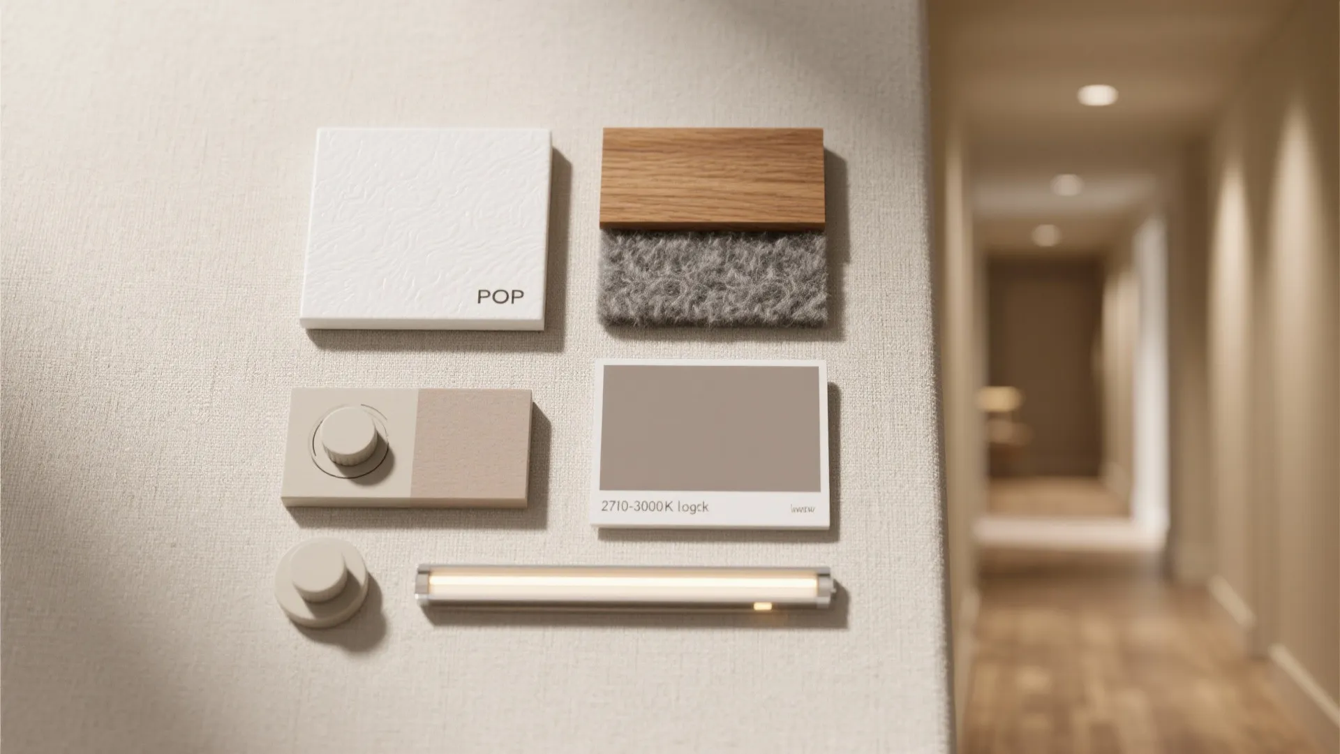 Textured POP Bands with Wood Warmth