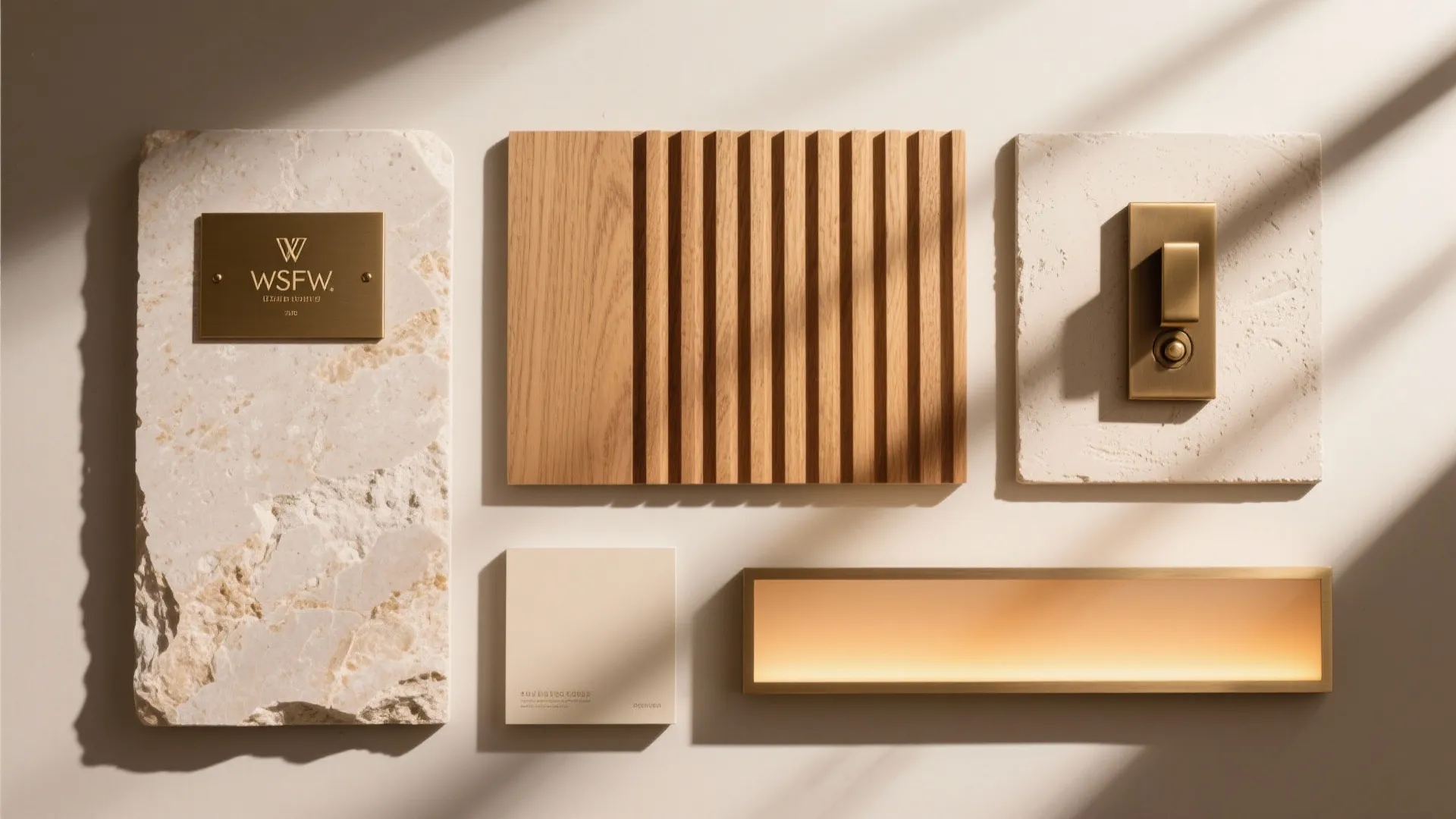 Stone-and-Wood Palette for Warm Luxury