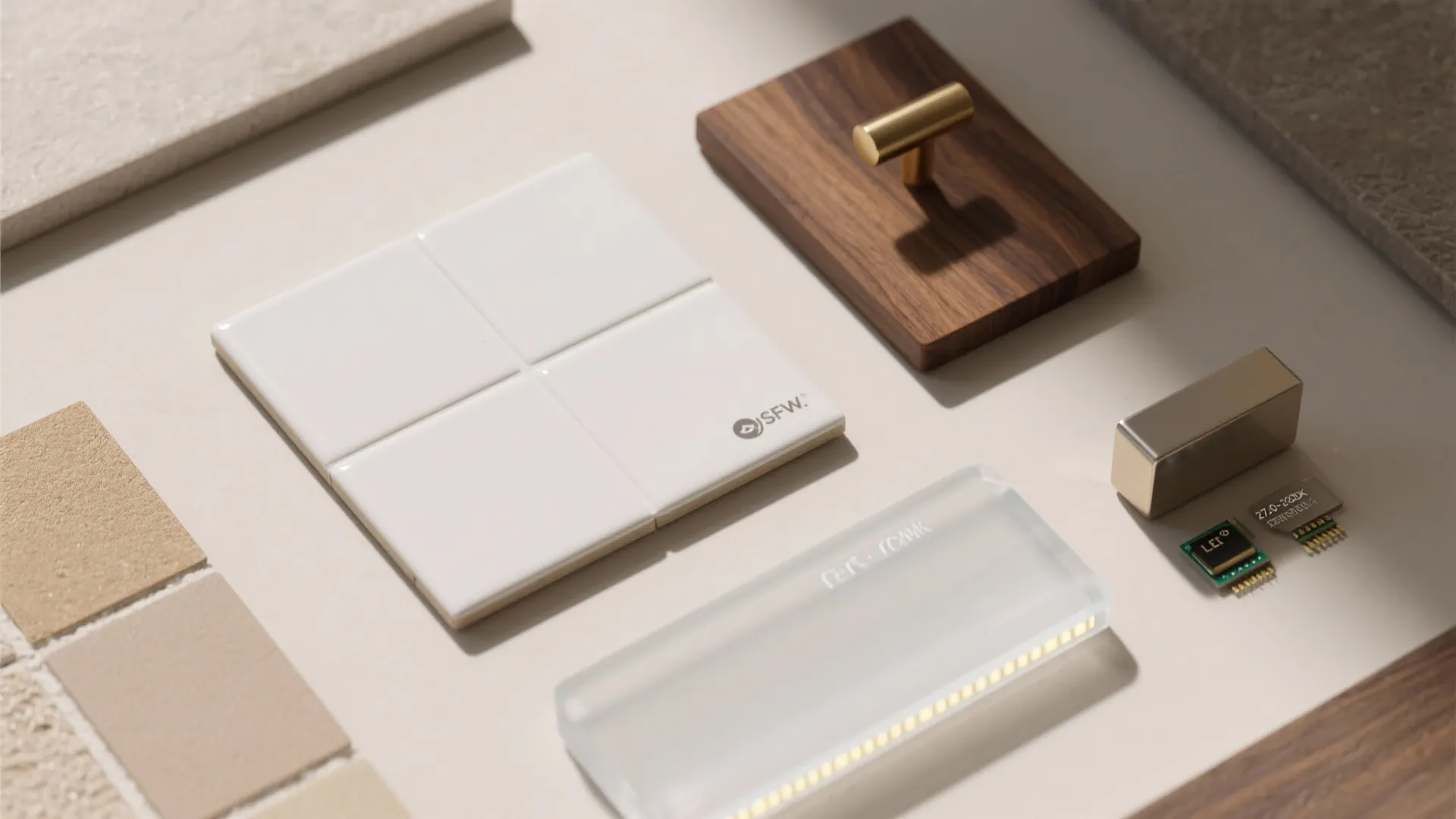 5) Warmth with wood accents and layered lighting