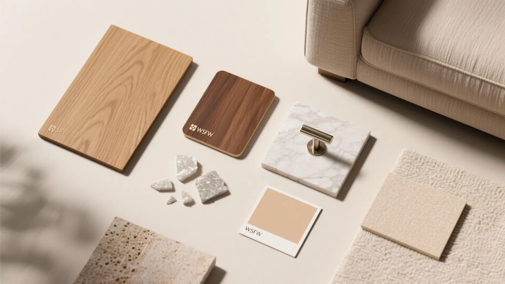 Warm wood elements that dial up comfort