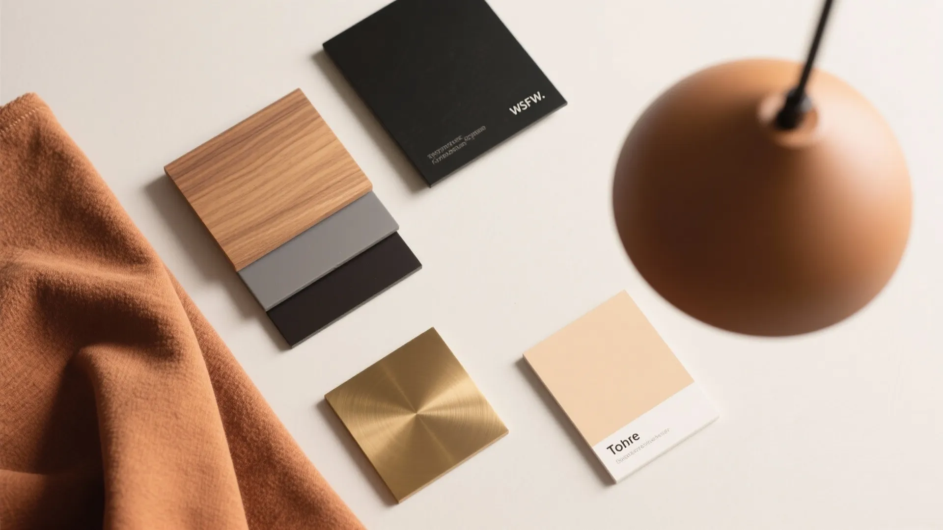 4) Mixed-material pendants: wood accents for warmth