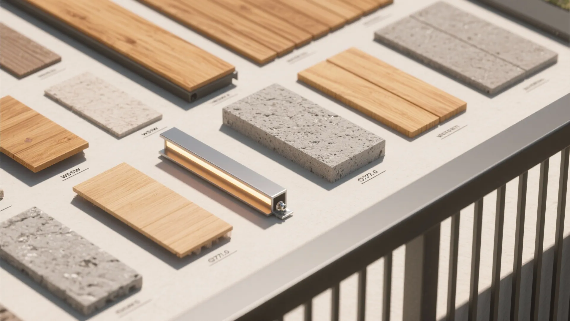 3) Warm Material Palette: Timber Soffits + Textured Render