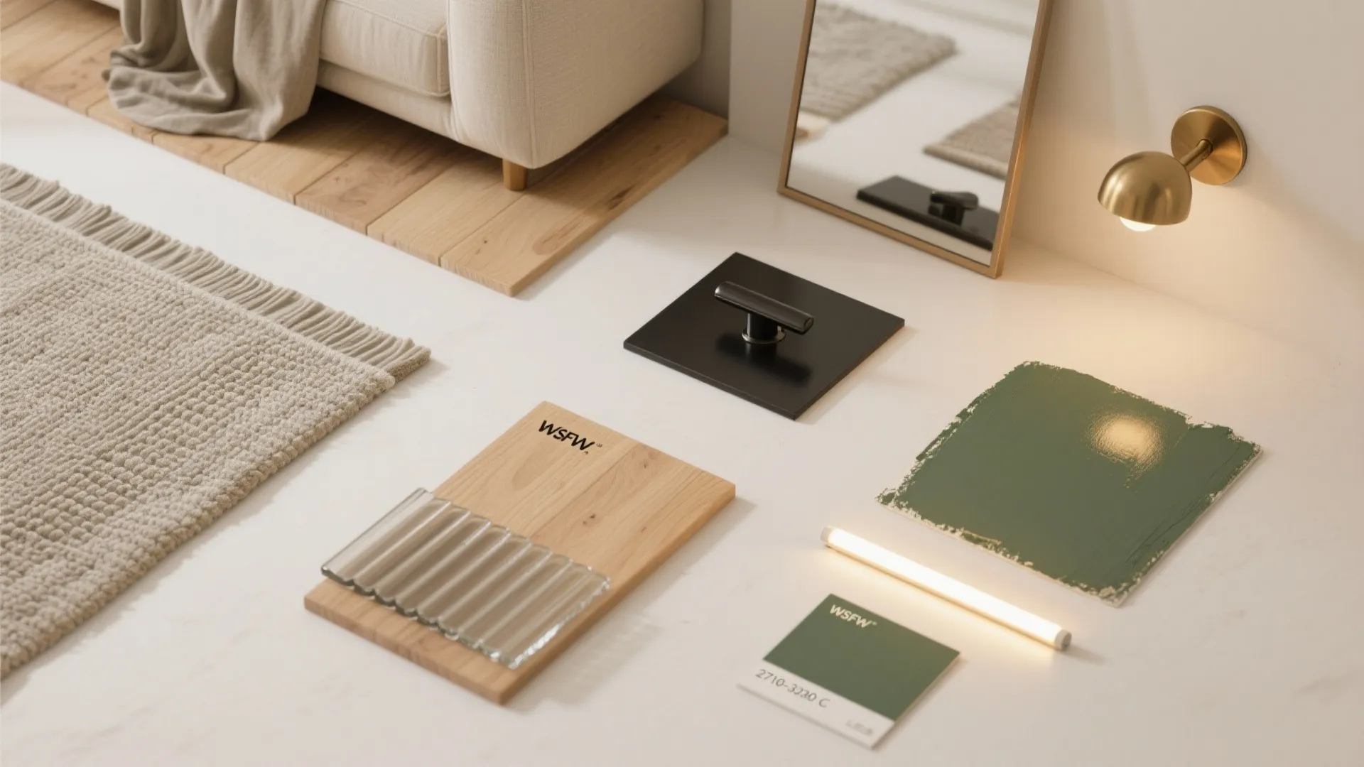 Warm Materials, Mirrors, and Lighting Layers