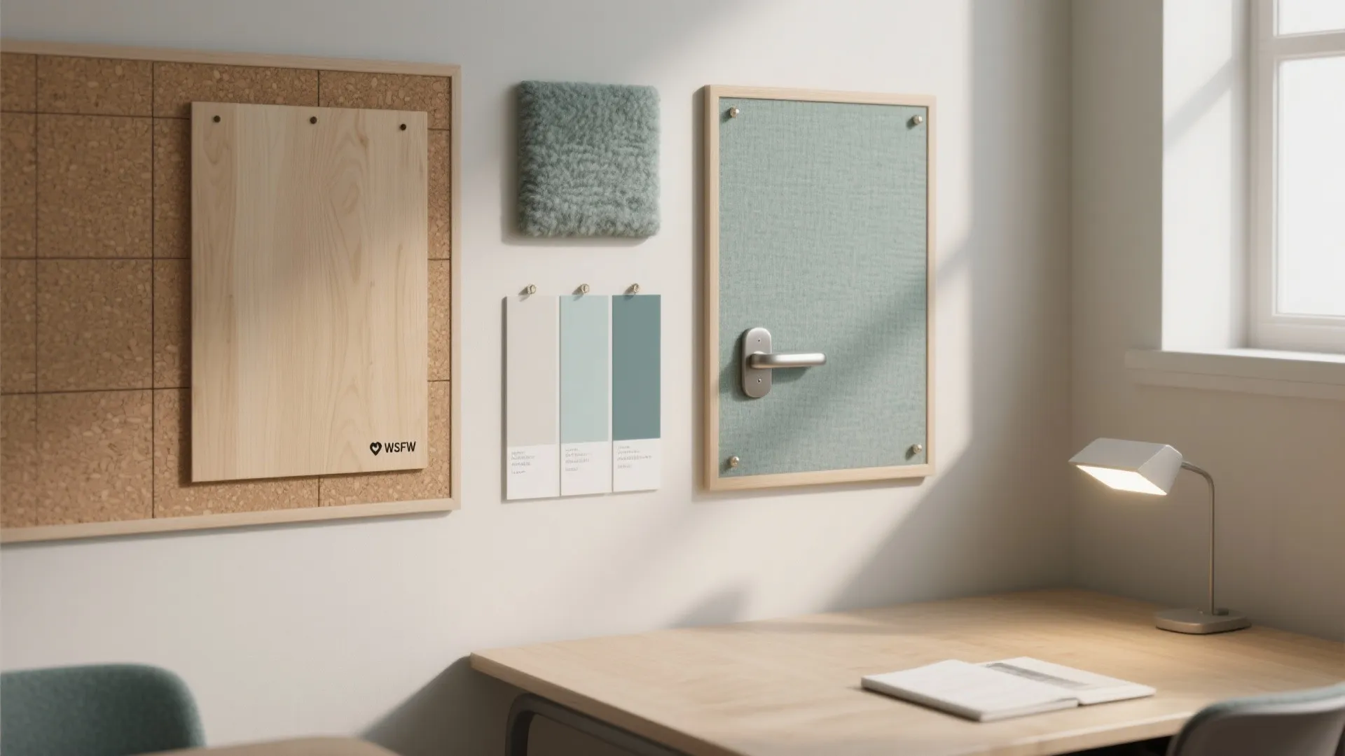 Materials and mood that reduce stress, not focus