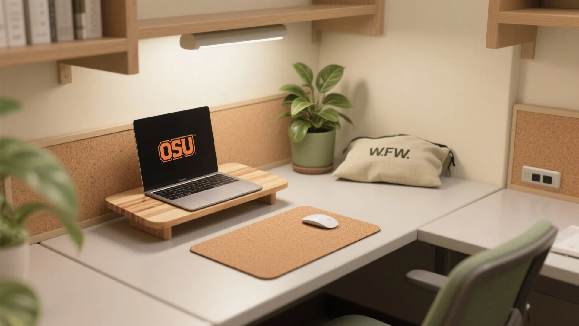 Warm materials, calm minds