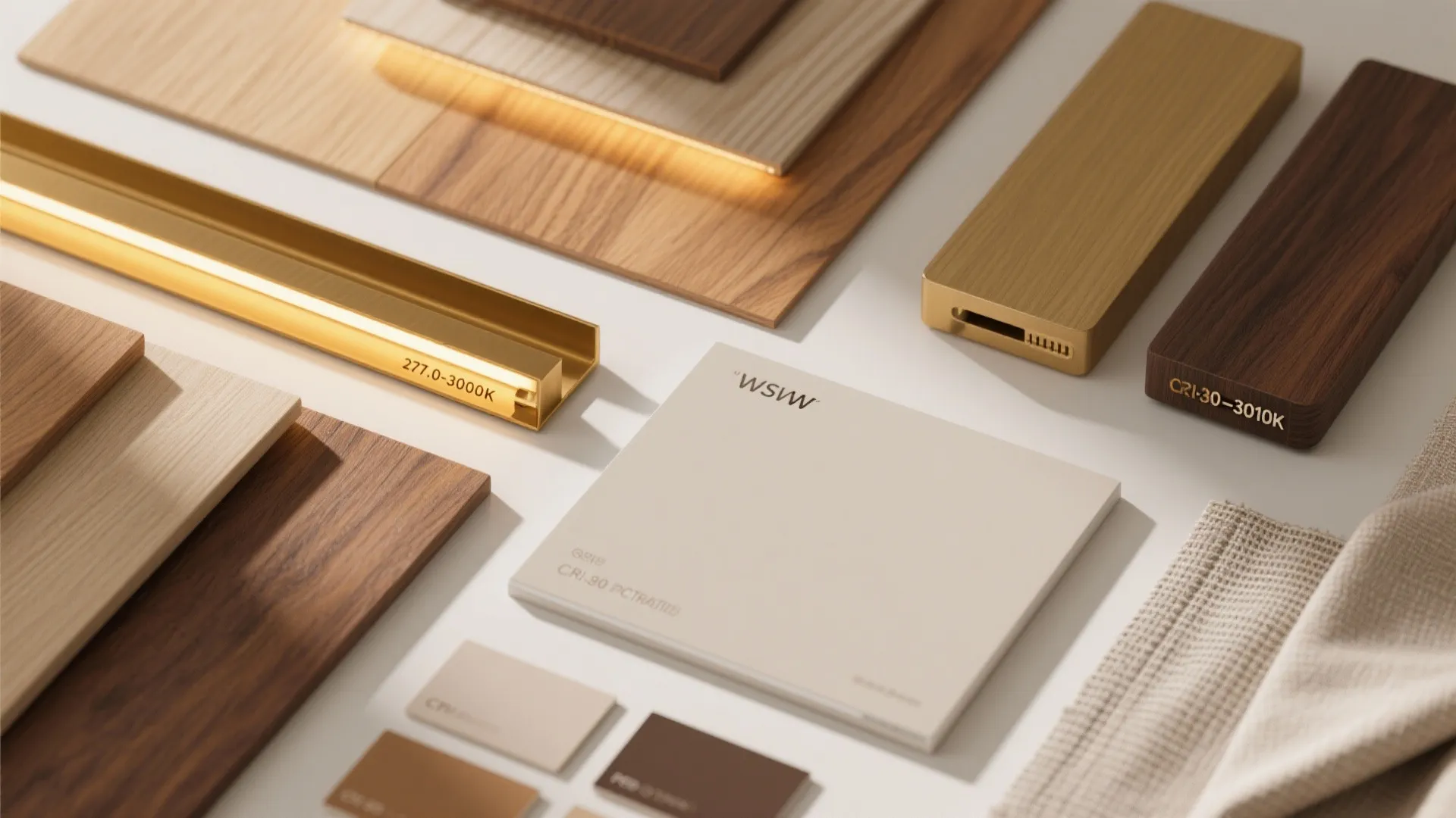 Warm wall lights to soften modern rooms