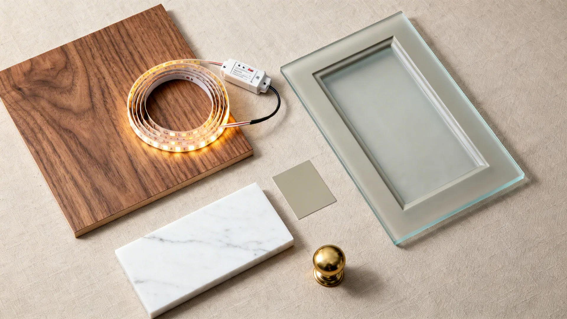 5) Warmth through wood accents and layered lighting