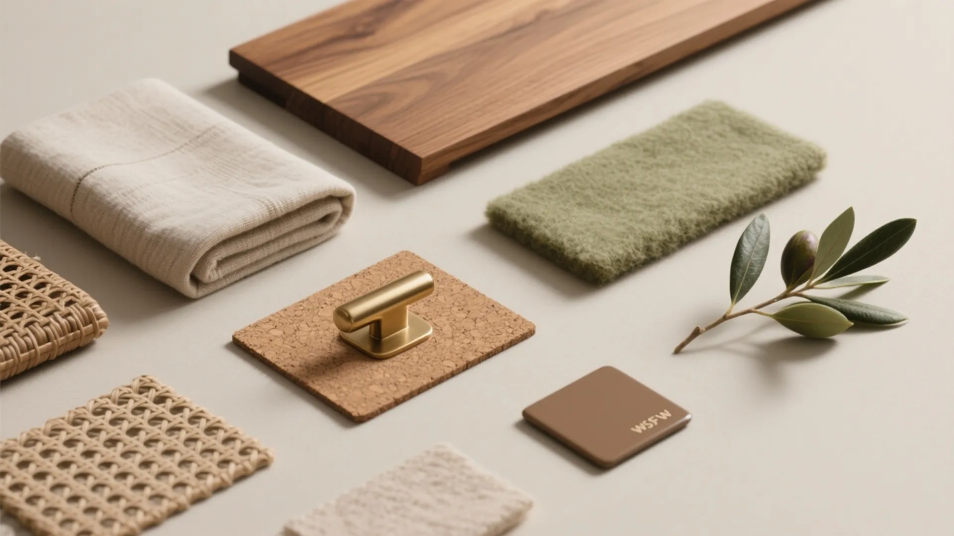 Warm Wood, Quiet Textiles, Subtle Greenery