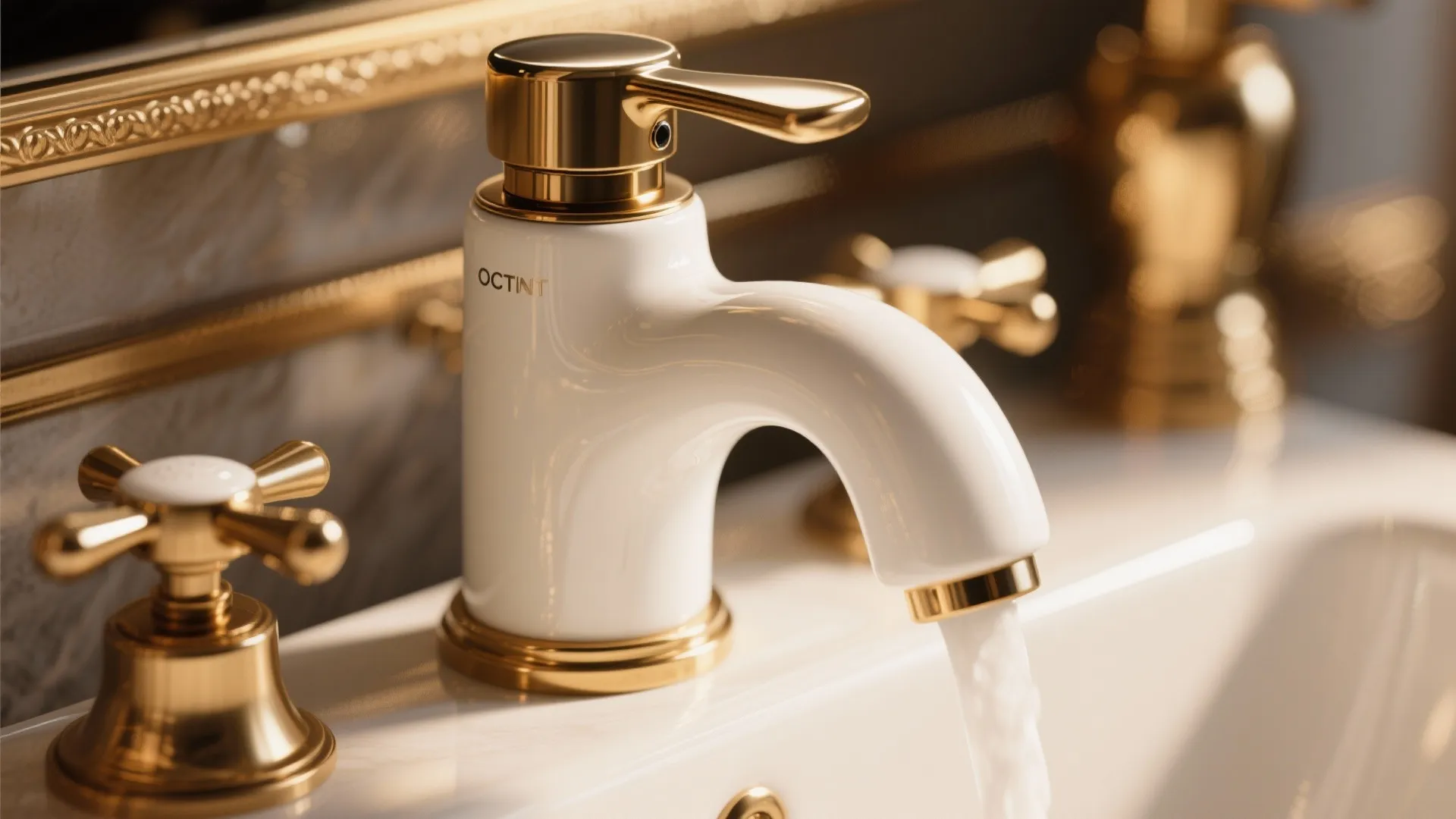 2. Match with warm metal accents