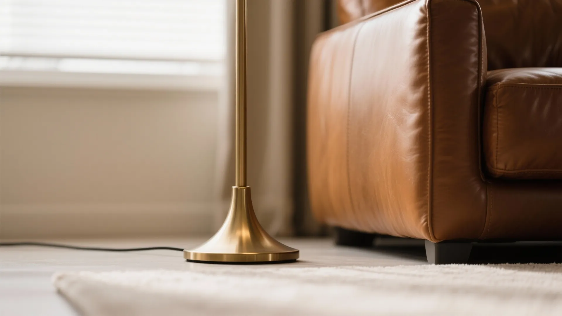 3. Warm Metallic Accents