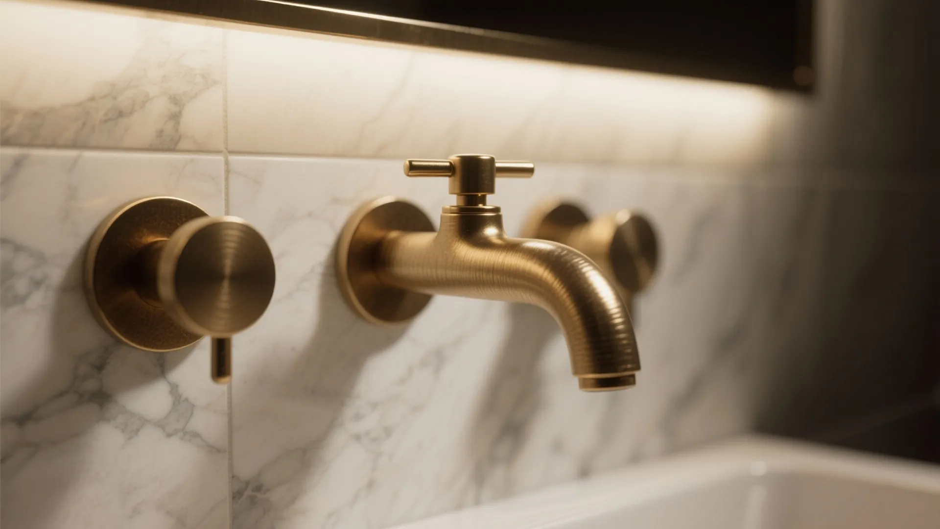 10. Warm Metal Accents