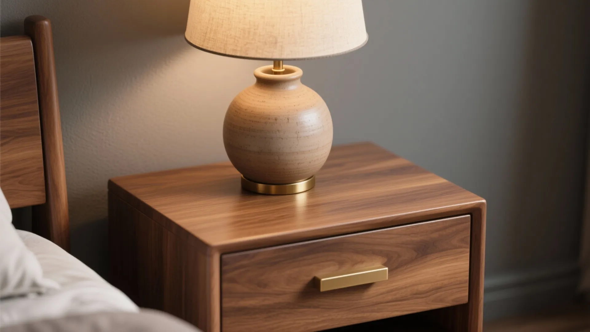 4. Warm Metals and Wood for Human Scale