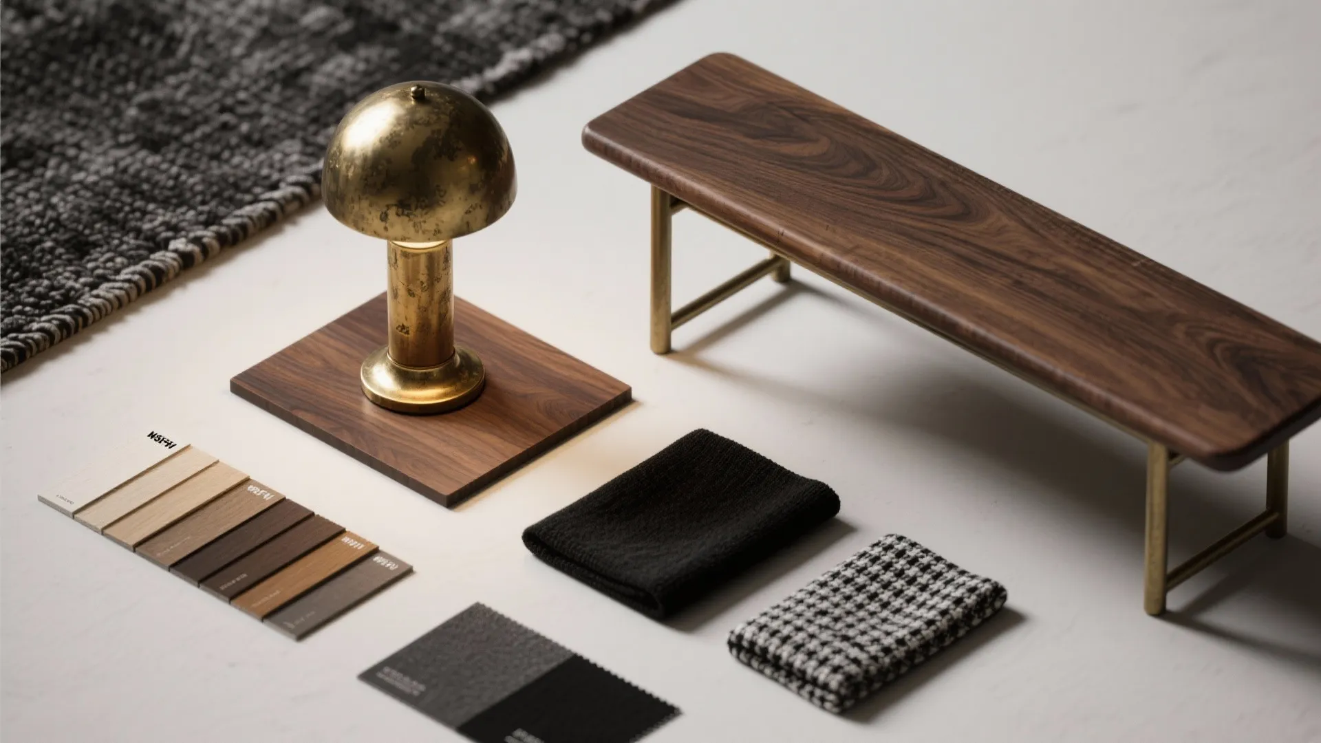 3. Warm metals and wood to avoid a sterile look