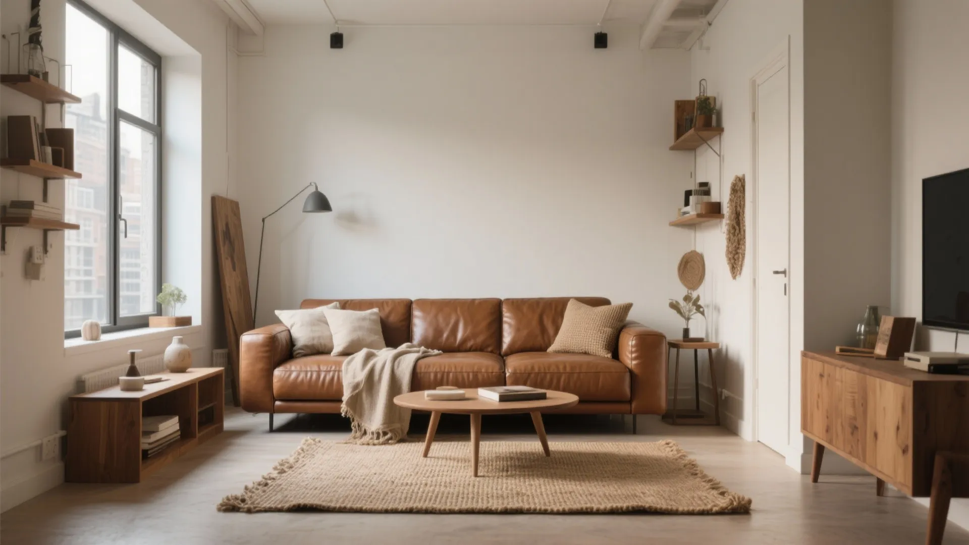 Warm Minimalism with Organic Textures