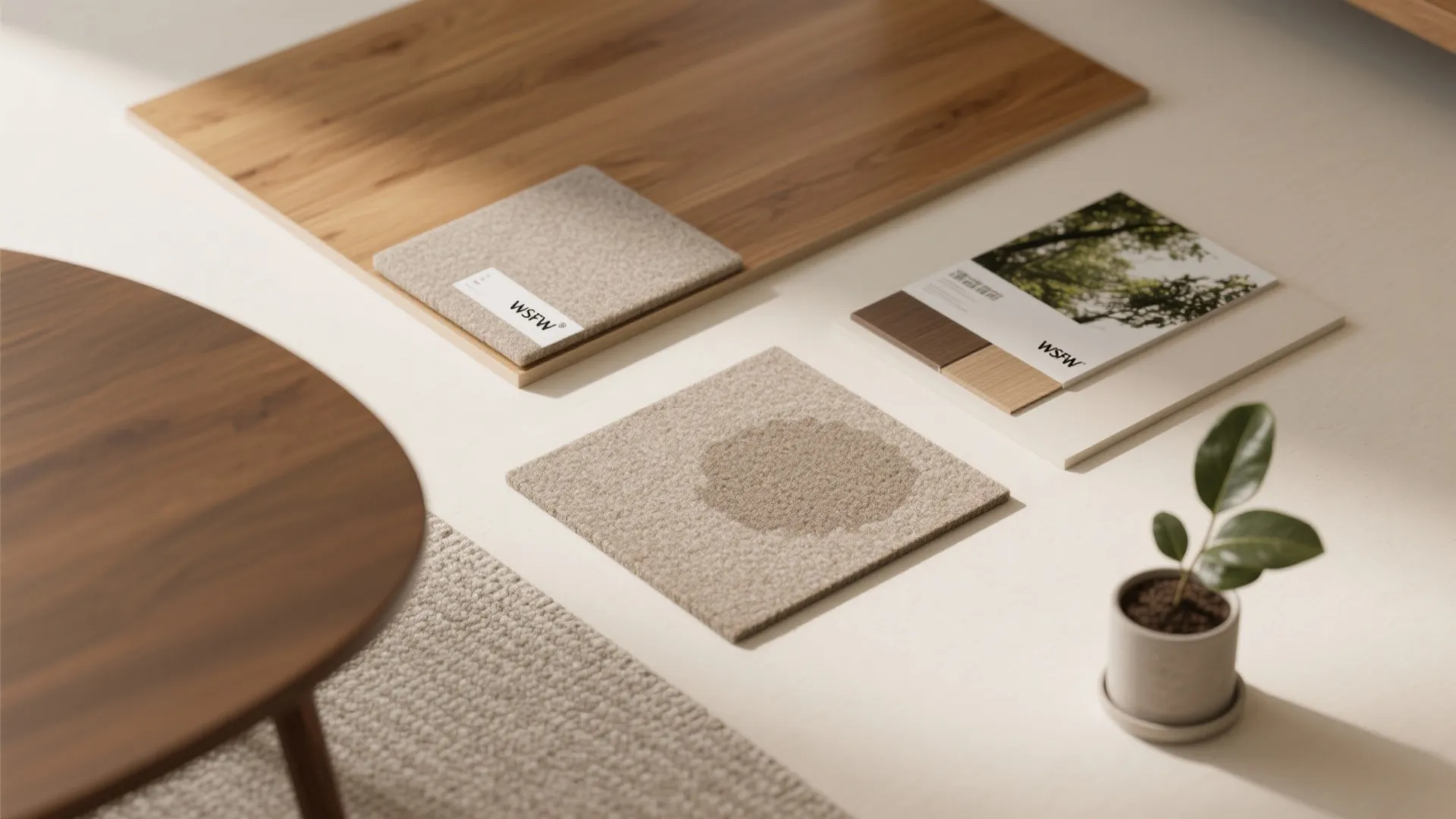 Warm minimalism with durable, cleanable finishes