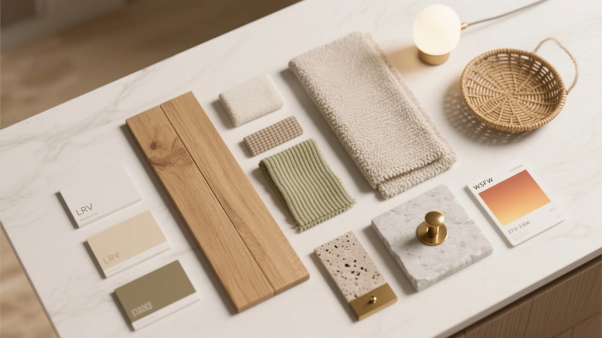 Light, color, and material: warm minimalism that works