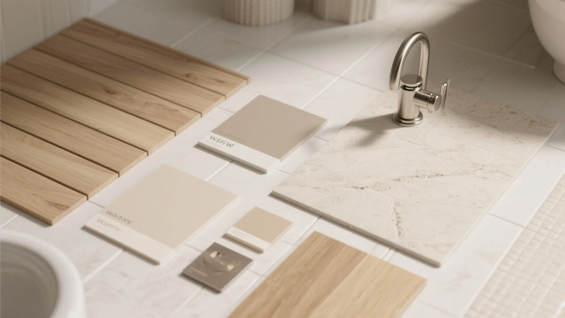 Warm Minimalism with Light Stone