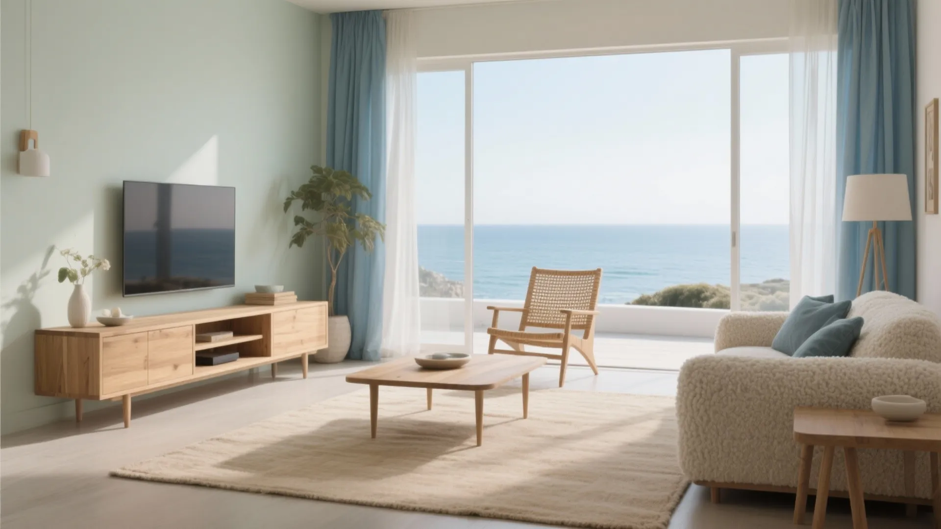 5) Warm Minimalism With Natural Textures