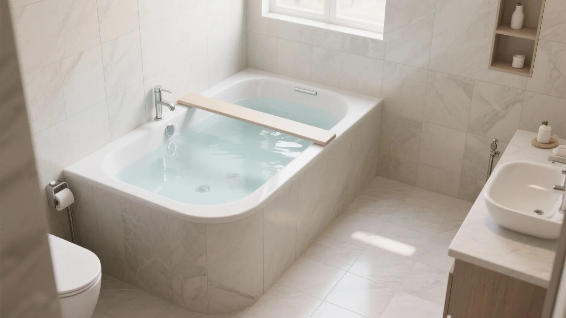 Warm Minimalism with Light Stone